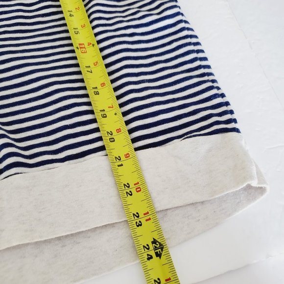 ARITZIA TNA Cotton V-Neck Striped Marina Sweater - Picture 8 of 9